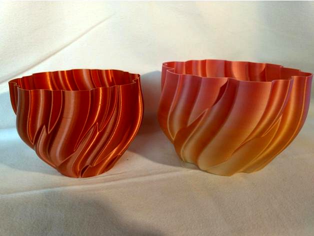 Flame! Flammen Vase.