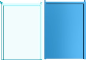 corsair crystal 460x HDD slides
