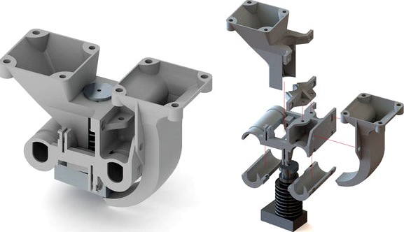 Redesigned hotend v1.4 for FuseBox 1.4