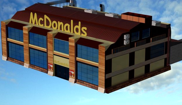 McDonalds 3D Model