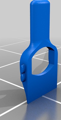 Ice scraper (less material)