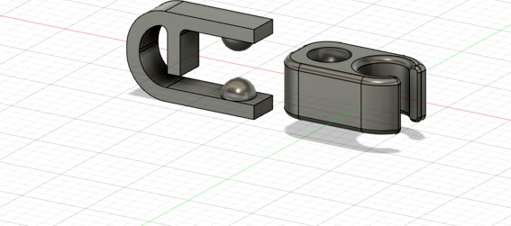 Vertical Blind String Attachment Clip