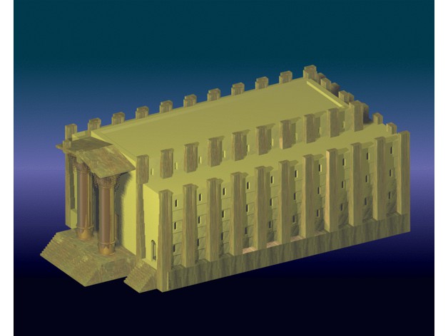 Solomon's Temple 955BC (my personal view)