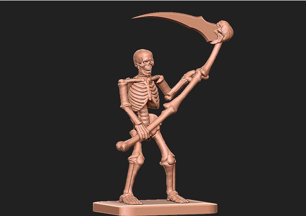 Skeleton tribute to HeroQuest