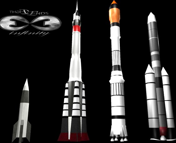 Rockets 3D Model