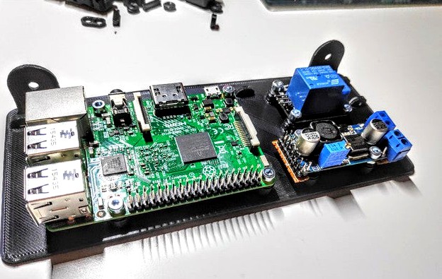 Raspberry Pi mount for Ender 5 electronics enclosure