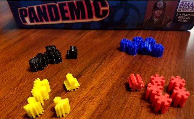 Pandemic Disease Pieces