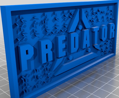 Predator Plaque