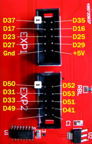 Pins for connection without adapter