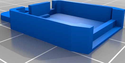 A housing for the FrSky RX4R Receiver (Split Meshes)