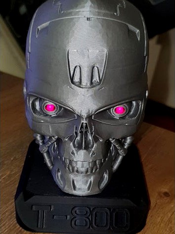 Terminator T800 - 5mm LED Eyes - Single Print