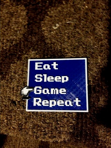 Final Fantasy Style Gamer Plaque