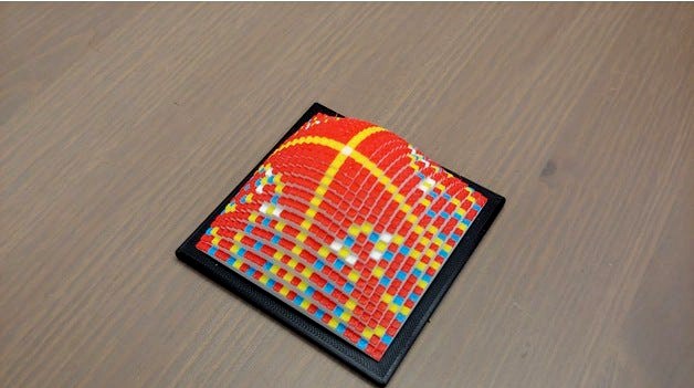 Abelian Sandpile, 27x27 all-1s recurrent configuration