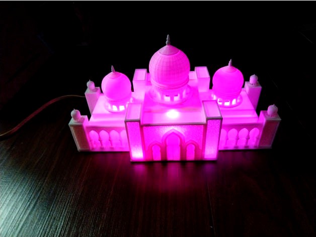 Glowing Mosque