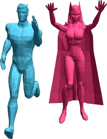 Quicksilver and Scarlet Witch