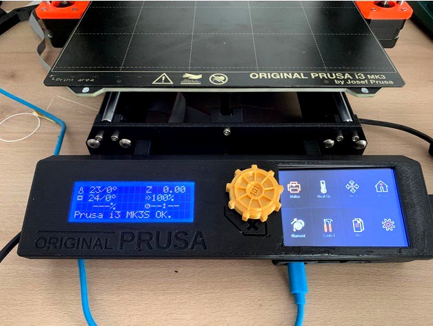 Add a TFT on Raspberry PI on all 3d Printer