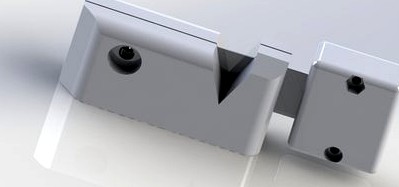 Teflon tube miter box cutter