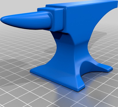 Blender  guru Anvil model