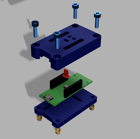 Case for Arduino Nano V3.0 with Integrate nRF24L01