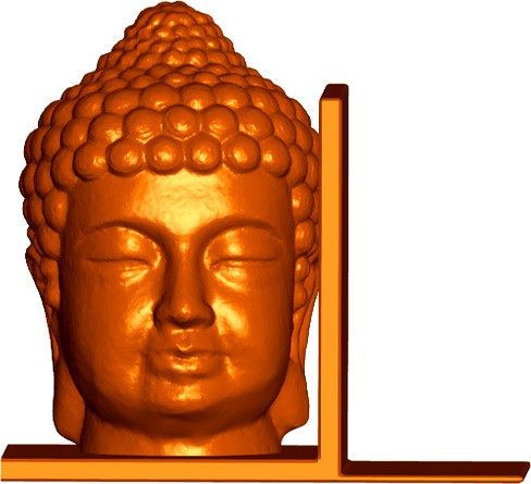 Buddha Bookends (Left and Right)