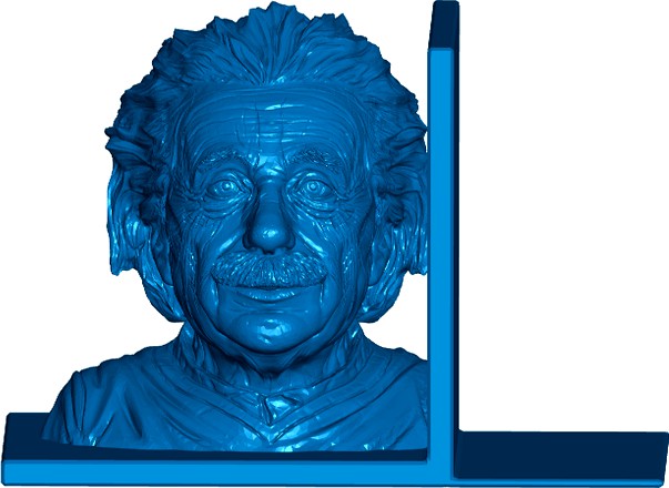Einstein Bookends (Left and Right)