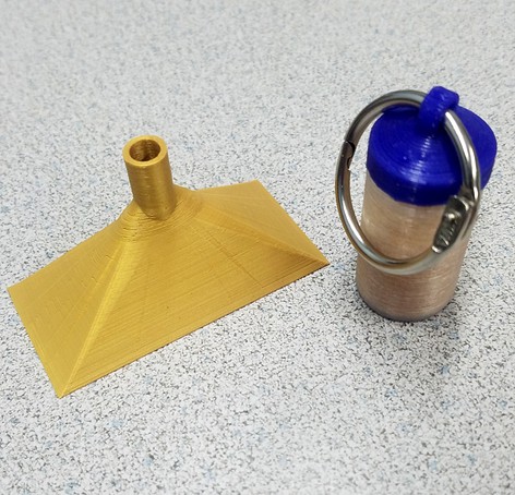 Small Rectangular Funnel