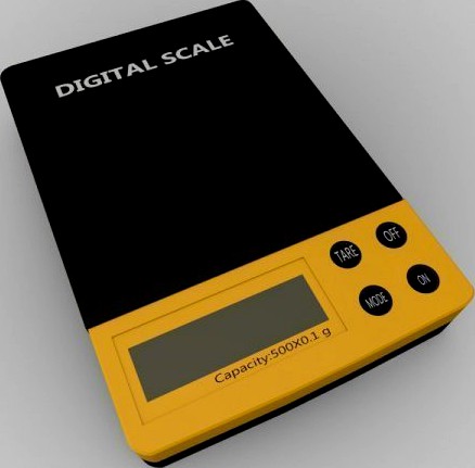 Digital scale 3D Model