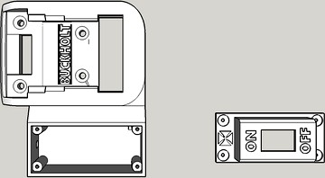 DEWALT BATTERY LIGHT SWITCH