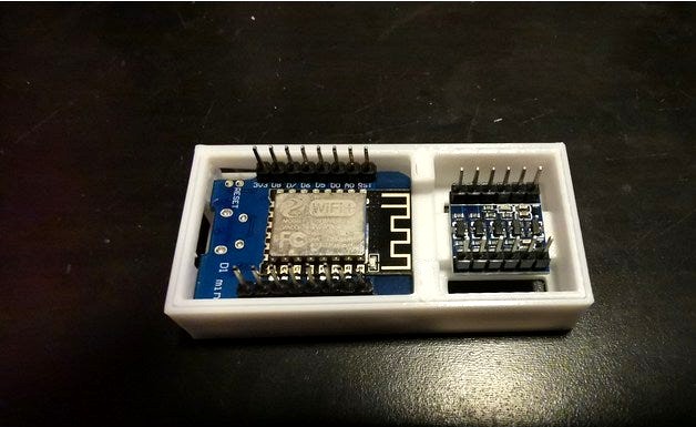 Case for Wemos d1 Mini + Logic Level Converter