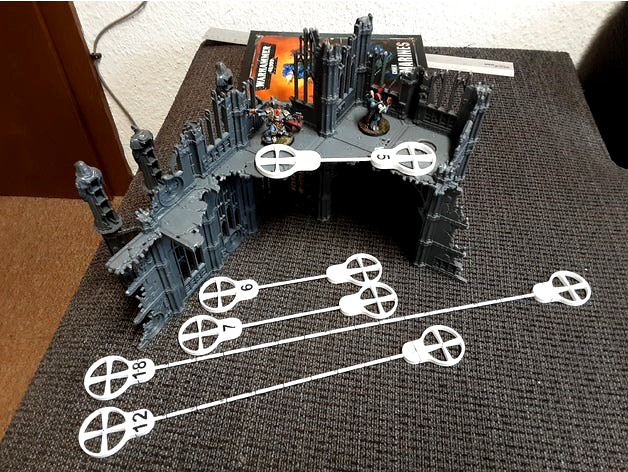 Quick measuring sticks