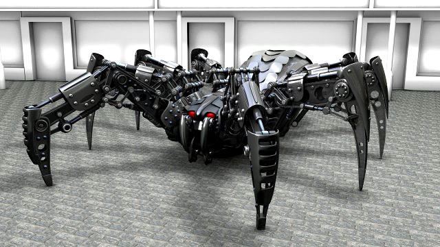 Robot spider 3D Model