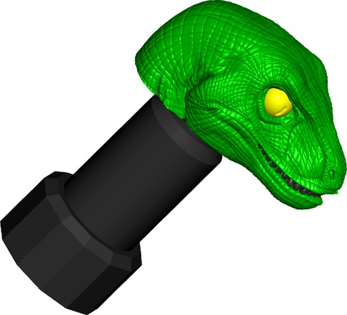 Velociraptor Valve Stem Cap - Automotive Schrader