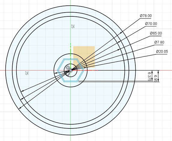 Cat tree replacement insert 70mm