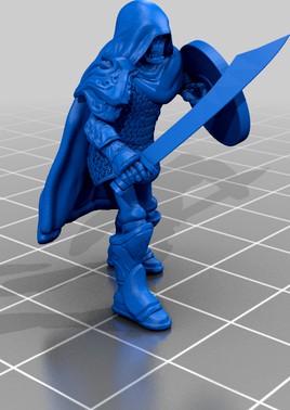 Hooded Skeleton Warrior