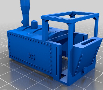 Locomotive Cab for Egger bahn Hoe- Jouef old days-