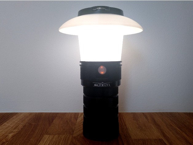 Shade / Diffuser for BLF LT1 Lantern Flashlight