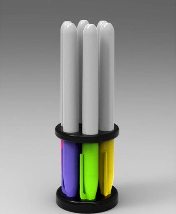 Magnetic Sharpie Holder