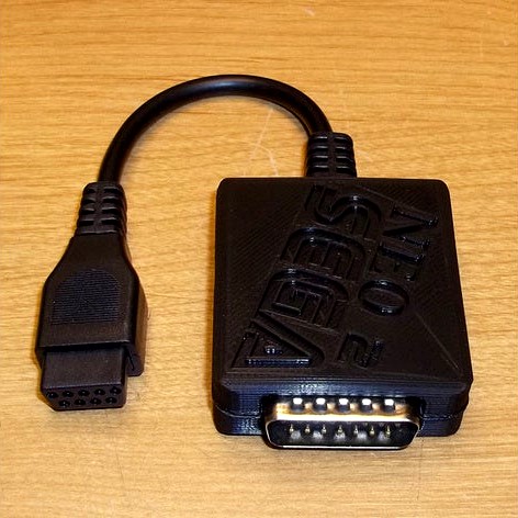 Neo Geo to Sega Genesis / Megadrive / Master System controller adapter