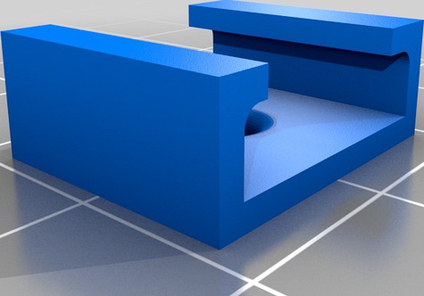 Philips Hue LED strip clip