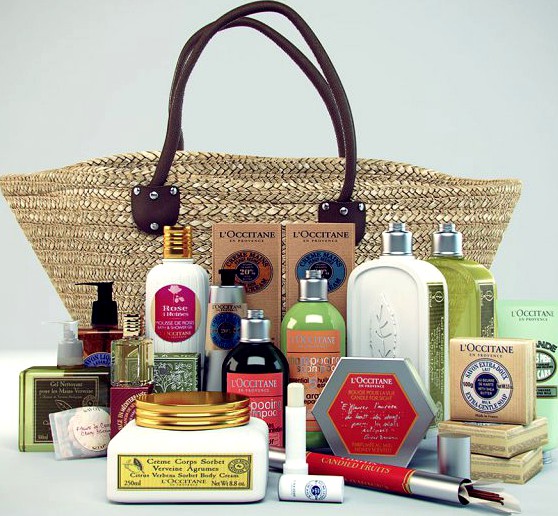 LOccitane Gift Basket 3D Model