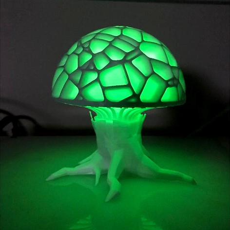 Voronoi Mushroom Tree Trunk Remix