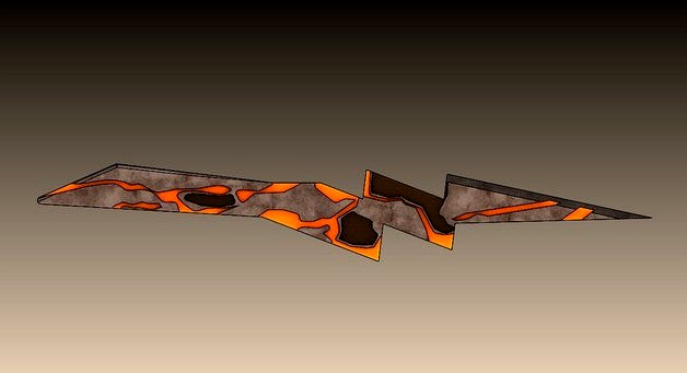 Cicada's Lightning Bolt Dagger