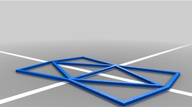 Triangular Art Stencil