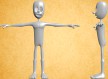 Body cartoon normal 3D Model