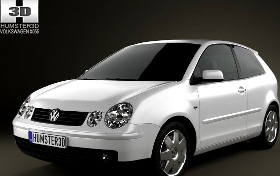 Volkswagen Polo Mk4 3door 2001 3D Model