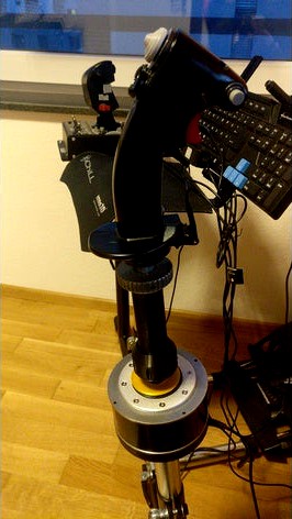 Hotas Warthog Wheelstand Pro Mount