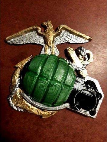 Eagle Grenade and Anchor