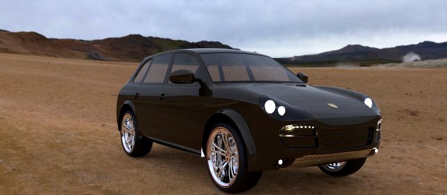 Porsche Cayenne 3D Model