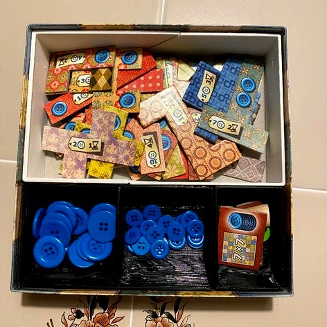 Patchwork Insert (for upgraded buttons)