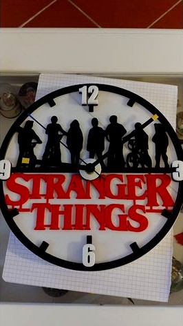 Stranger Things Clock